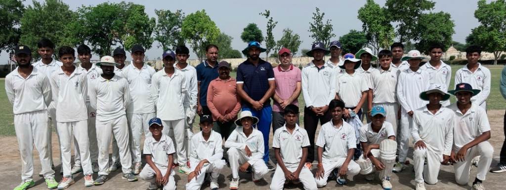 Sun Shine Cricket Academy Bhuna organizes Summer Cup teams from various states including Haryana participating